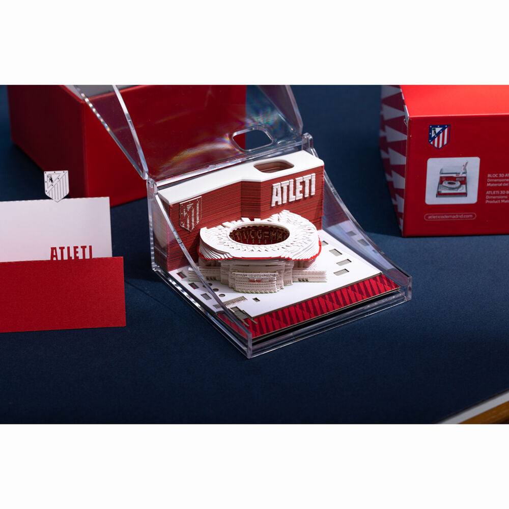Atletico de Madrid Metropolitano 3D notebook Nerdscape
