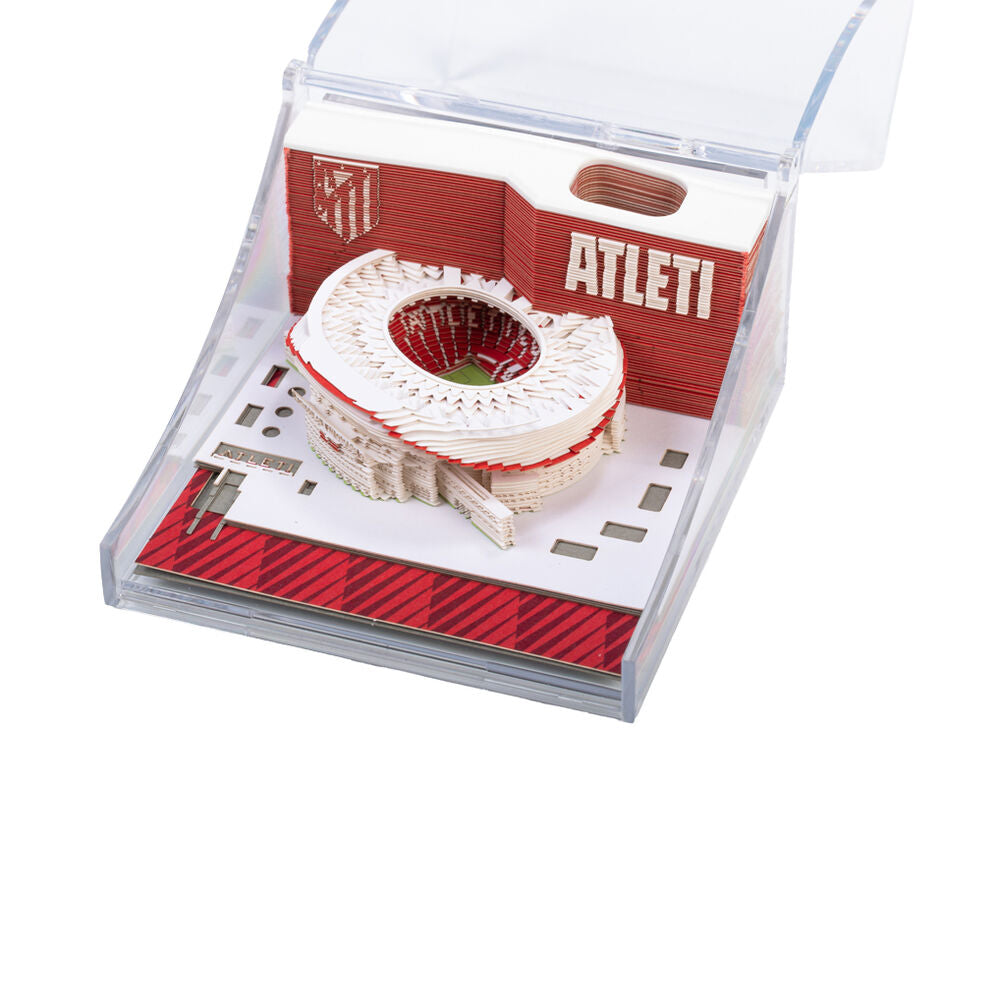 Atletico de Madrid Metropolitano 3D notebook Nerdscape