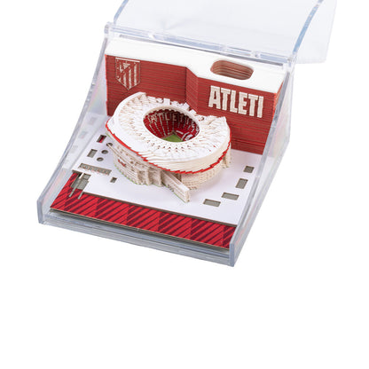 Atletico de Madrid Metropolitano 3D notebook Nerdscape