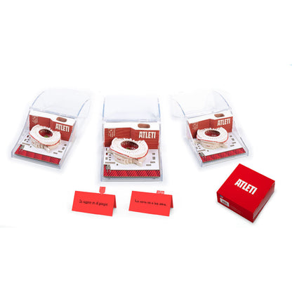 Atletico de Madrid Metropolitano 3D notebook Nerdscape