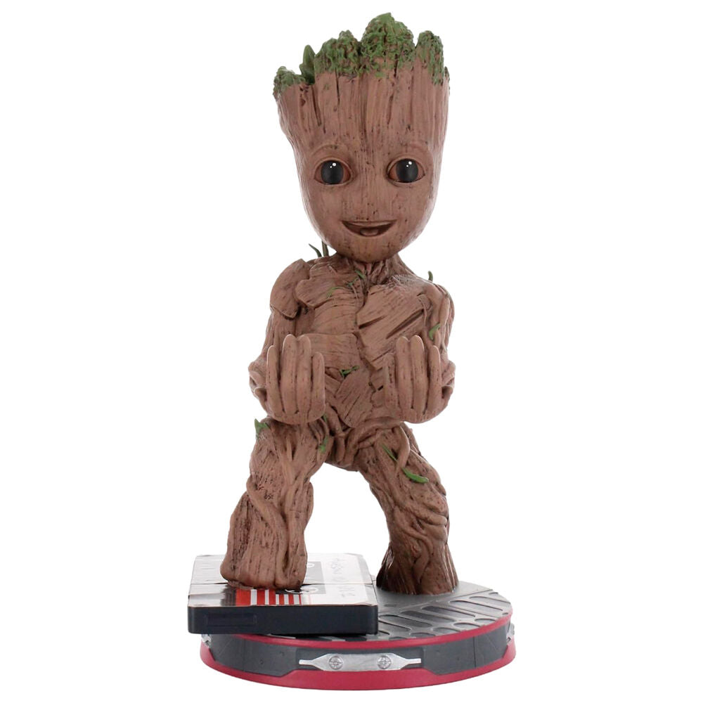 Marvel Guardians of the Galaxy Smiley Groot clamping bracket Cable guy 20cm Nerdscape