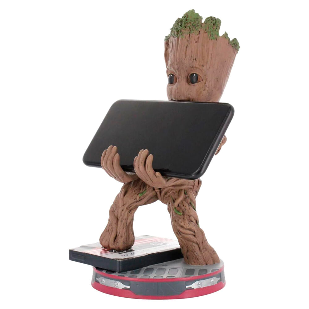 Marvel Guardians of the Galaxy Smiley Groot clamping bracket Cable guy 20cm Nerdscape