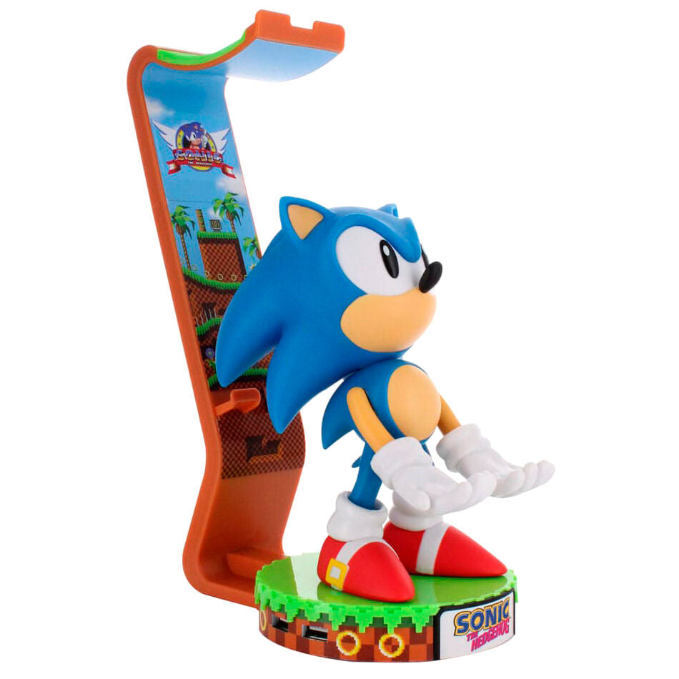 Sonic the Hedgehog clamping bracket Cable guy Deluxe 20cm Nerdscape