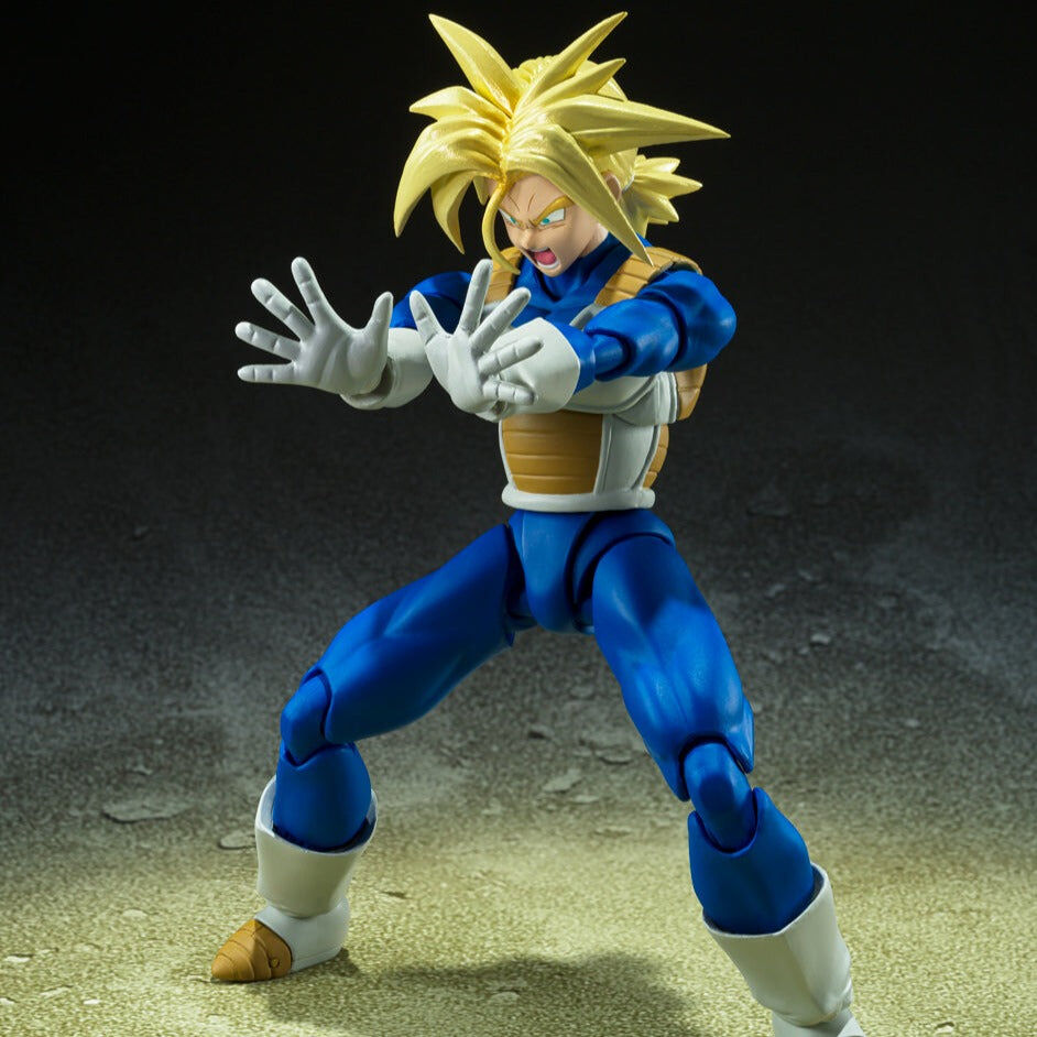 Dragon Ball Z Super Saiyan Trunks Infinite Latent Super Power S.H. Figuarts figure 14cm Nerdscape