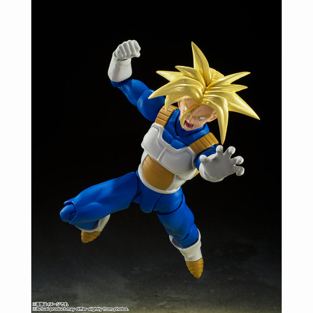 Dragon Ball Z Super Saiyan Trunks Infinite Latent Super Power S.H. Figuarts figure 14cm Nerdscape