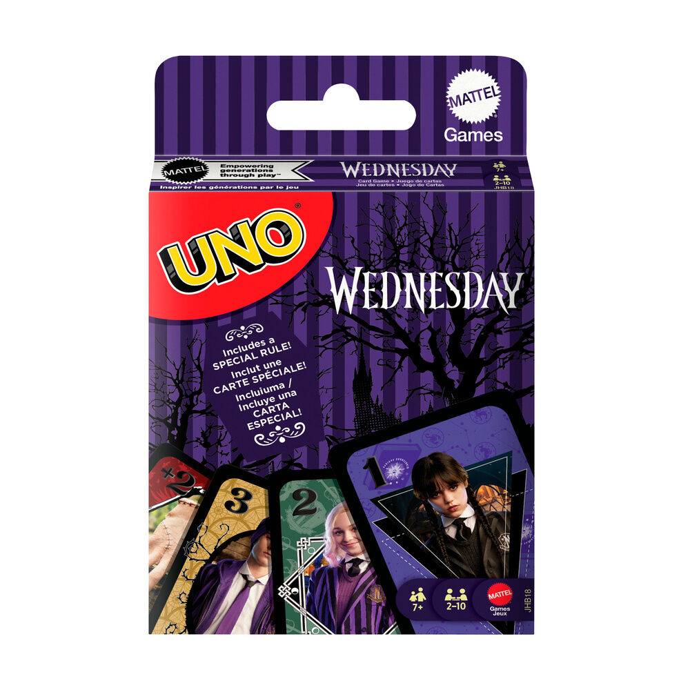 UNO Wednesday card game Nerdscape