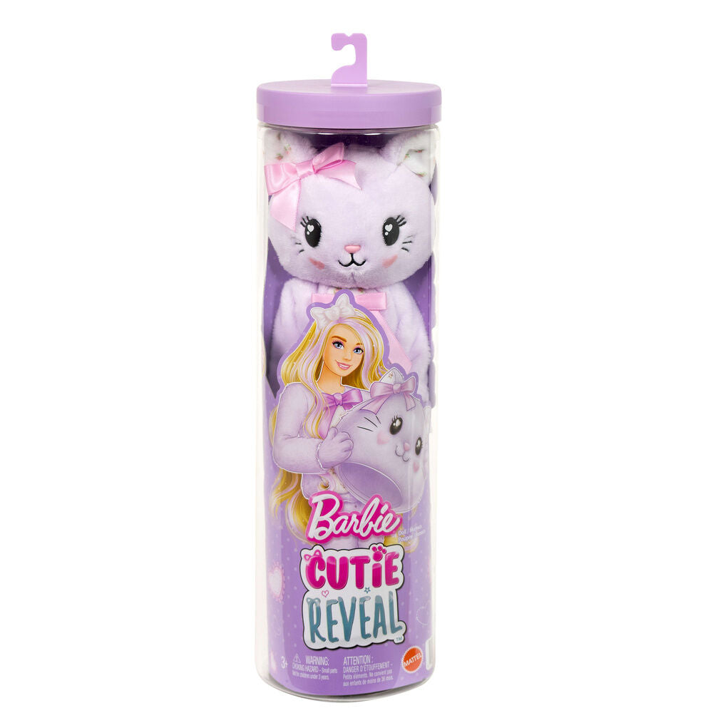 Barbie Sweet Ties Cutie Reveal Lilac Kitten doll Nerdscape