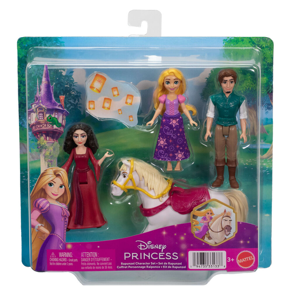 Disney Tangled Rapunzel pack 4 figures Nerdscape