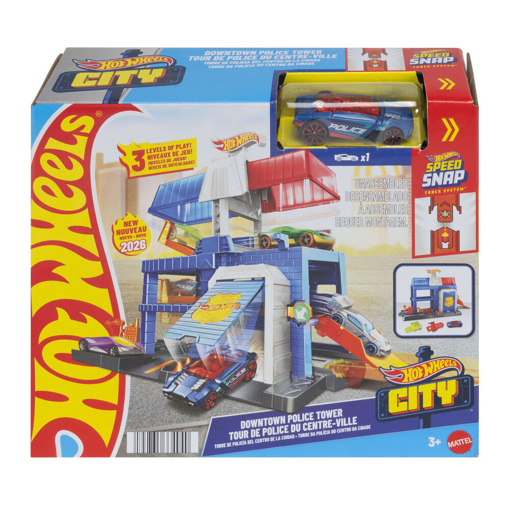 Hot Wheels City Police Station Nerdscape