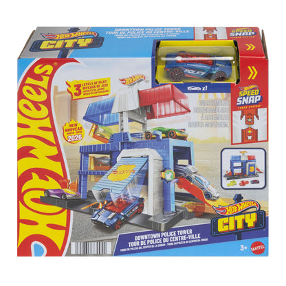 Hot Wheels City Police Station Nerdscape