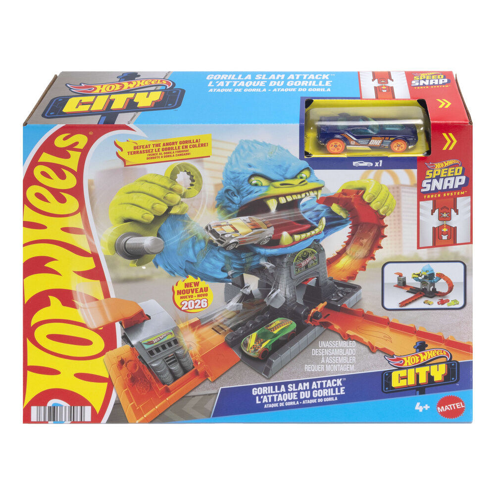 Hot Wheels City Gorilla Slam Attack Nerdscape