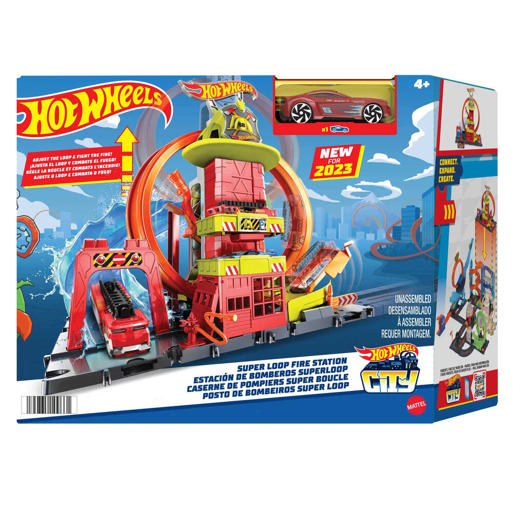 Hot Wheels City Super Fire Station Nerdscape