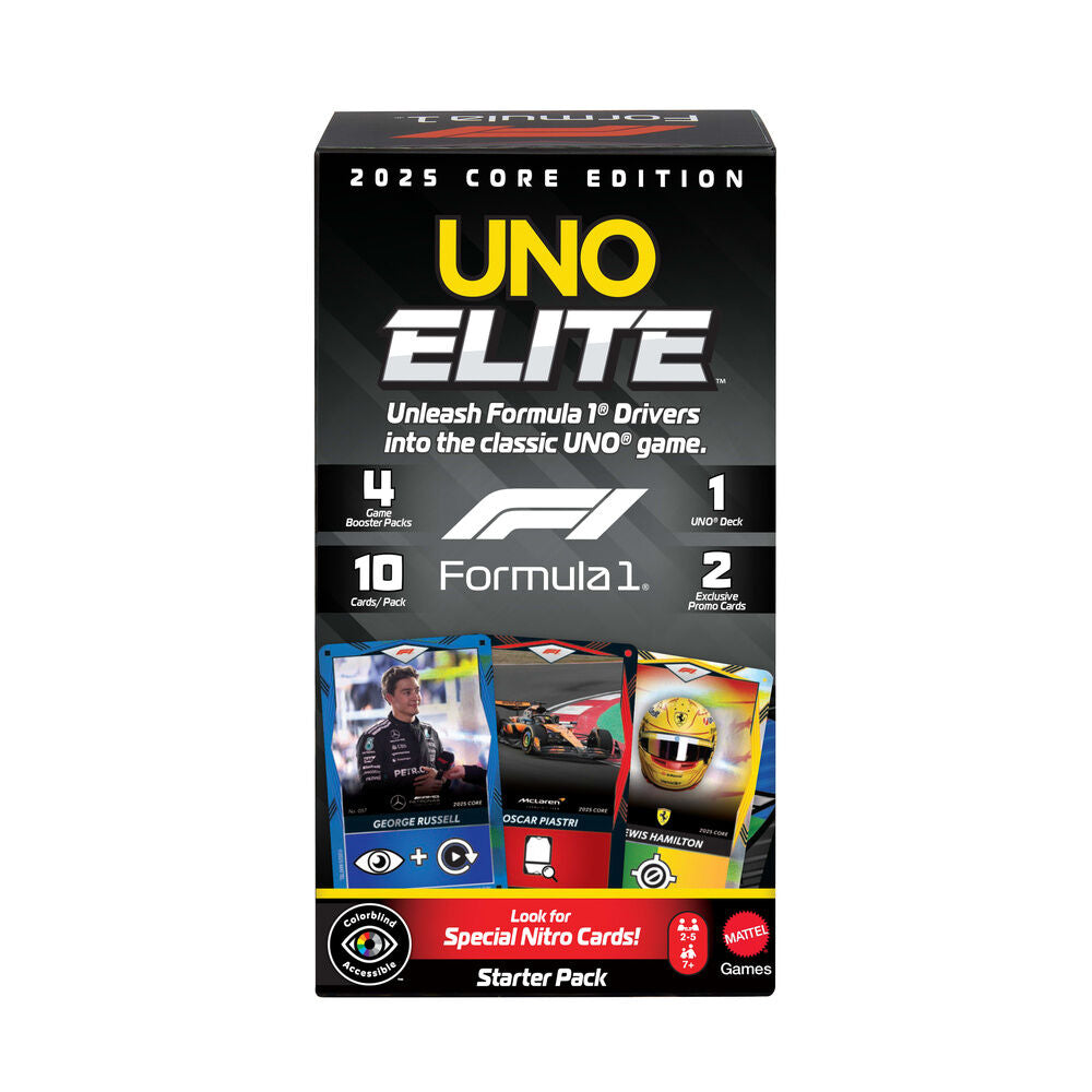 UNO Elite F1 Starter Pack card game Nerdscape