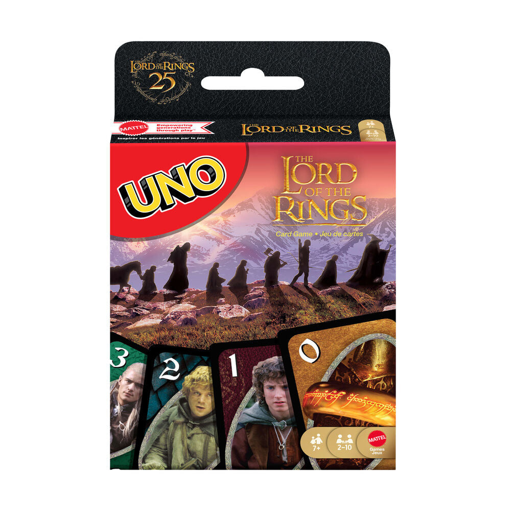UNO Lord of the Rings card game Nerdscape
