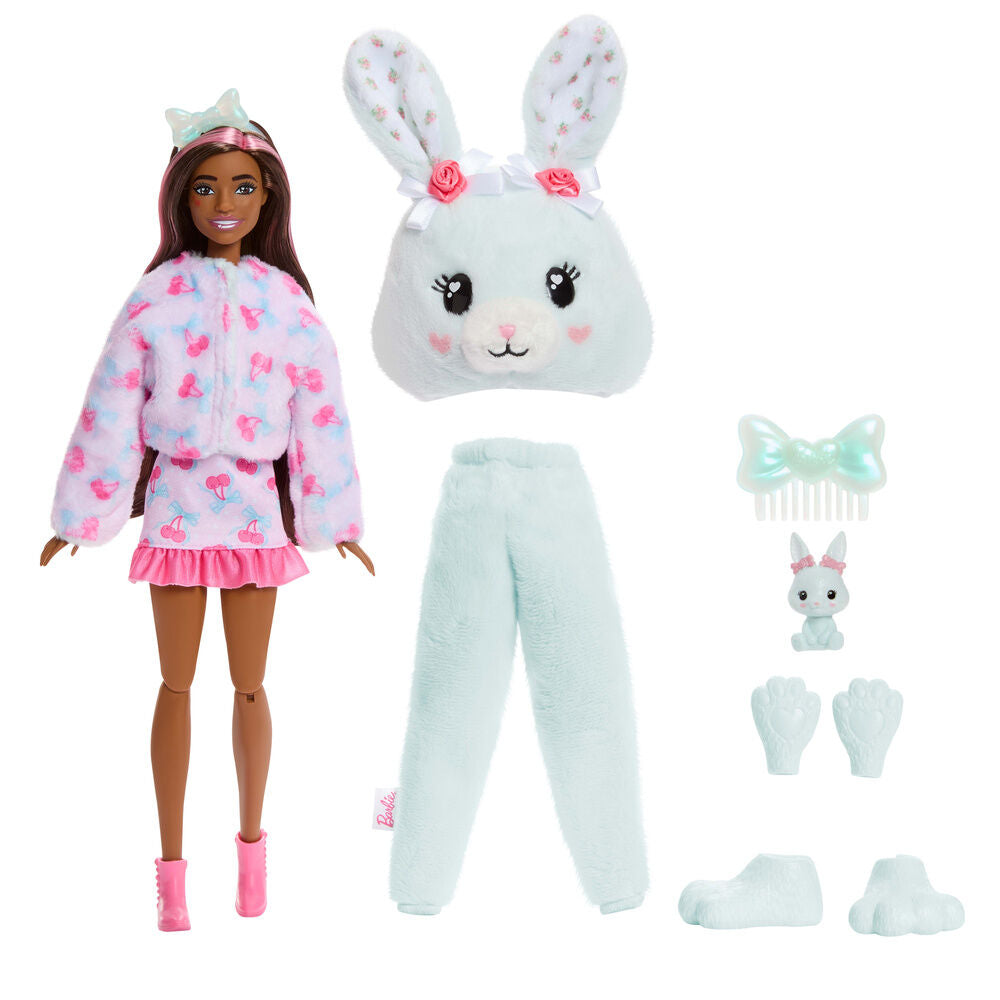 Barbie Sweet Ties Cutie Reveal Mint Bunny doll Nerdscape