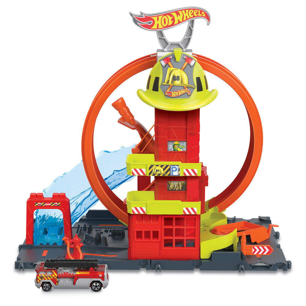 Hot Wheels City Super Fire Station Nerdscape