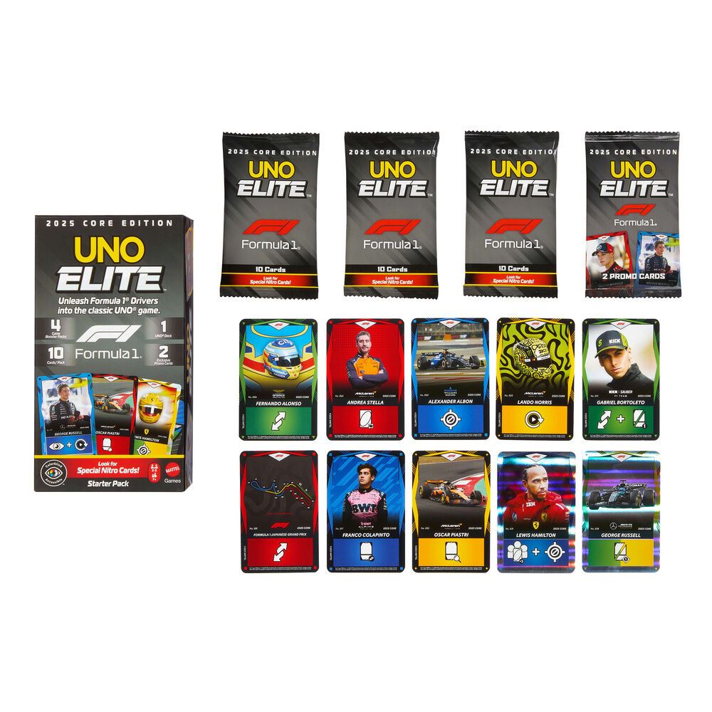 UNO Elite F1 Starter Pack card game Nerdscape