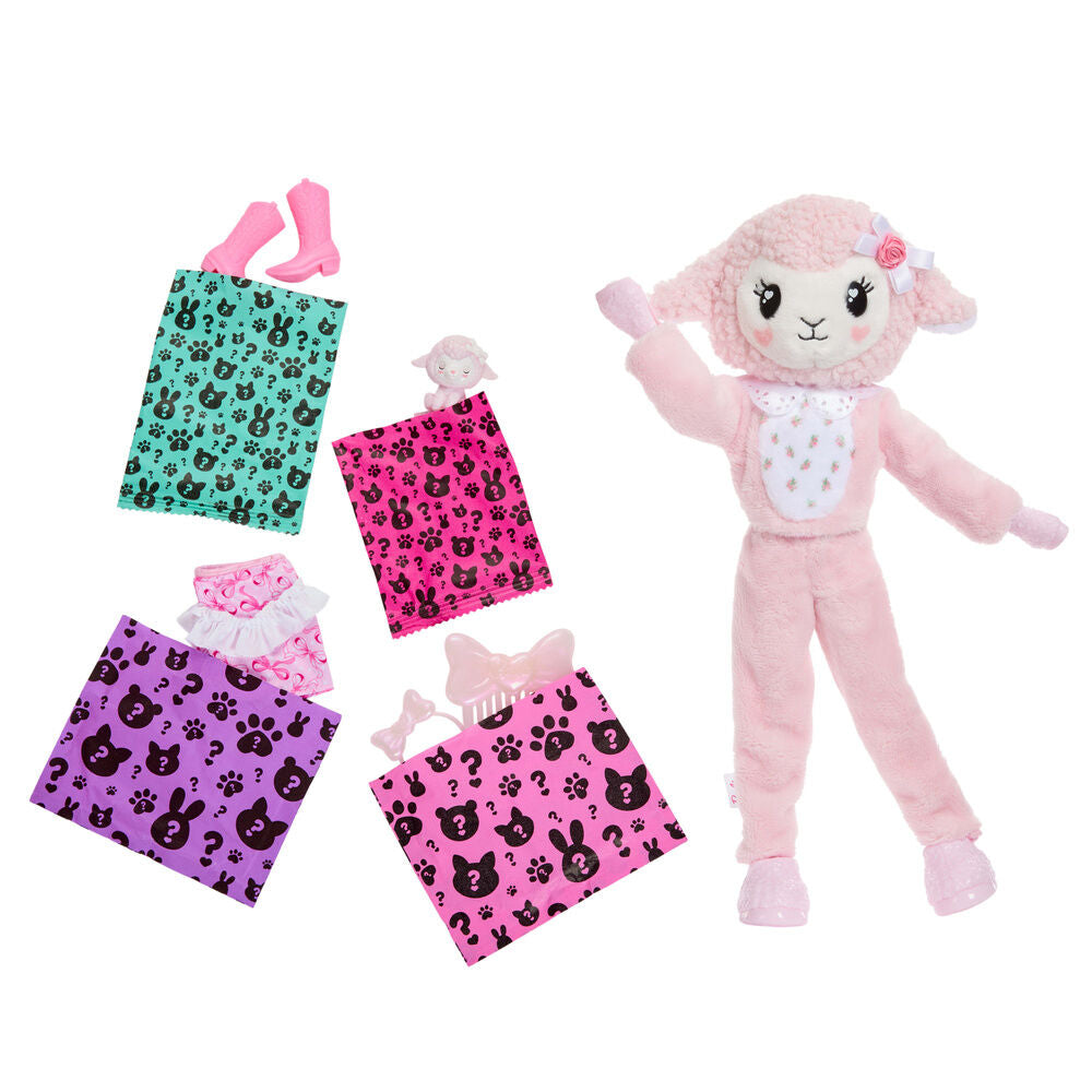 Barbie Sweet Ties Cutie Reveal Pink Sheep doll Nerdscape