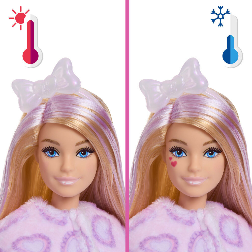 Barbie Sweet Ties Cutie Reveal Lilac Kitten doll Nerdscape