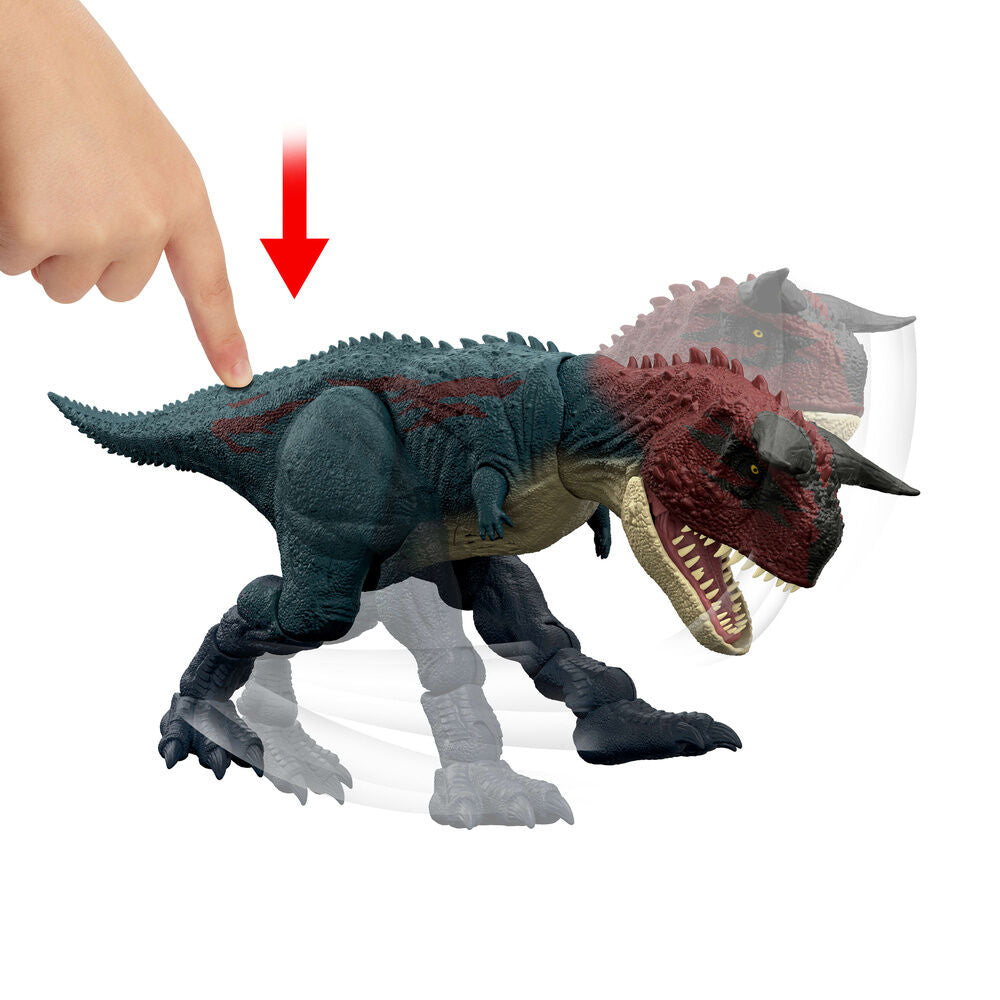 Jurassic World Carnotaurus dinosaur Nerdscape