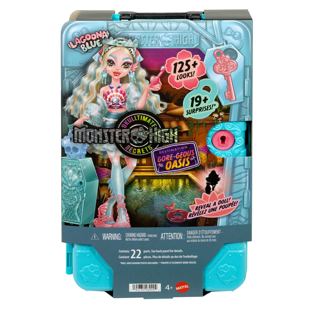Monster High Skulltimate Secrets Series 7 Lagoona Blue doll Nerdscape