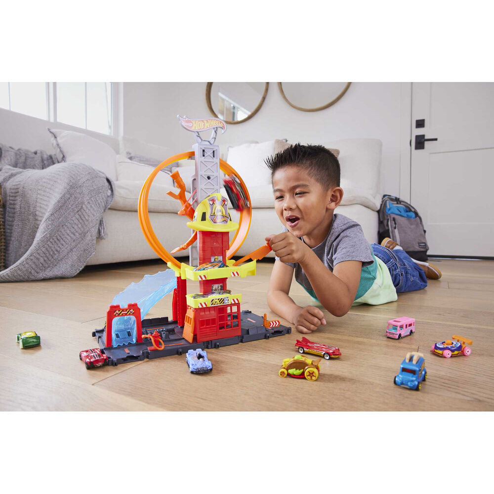 Hot Wheels City Super Fire Station Nerdscape