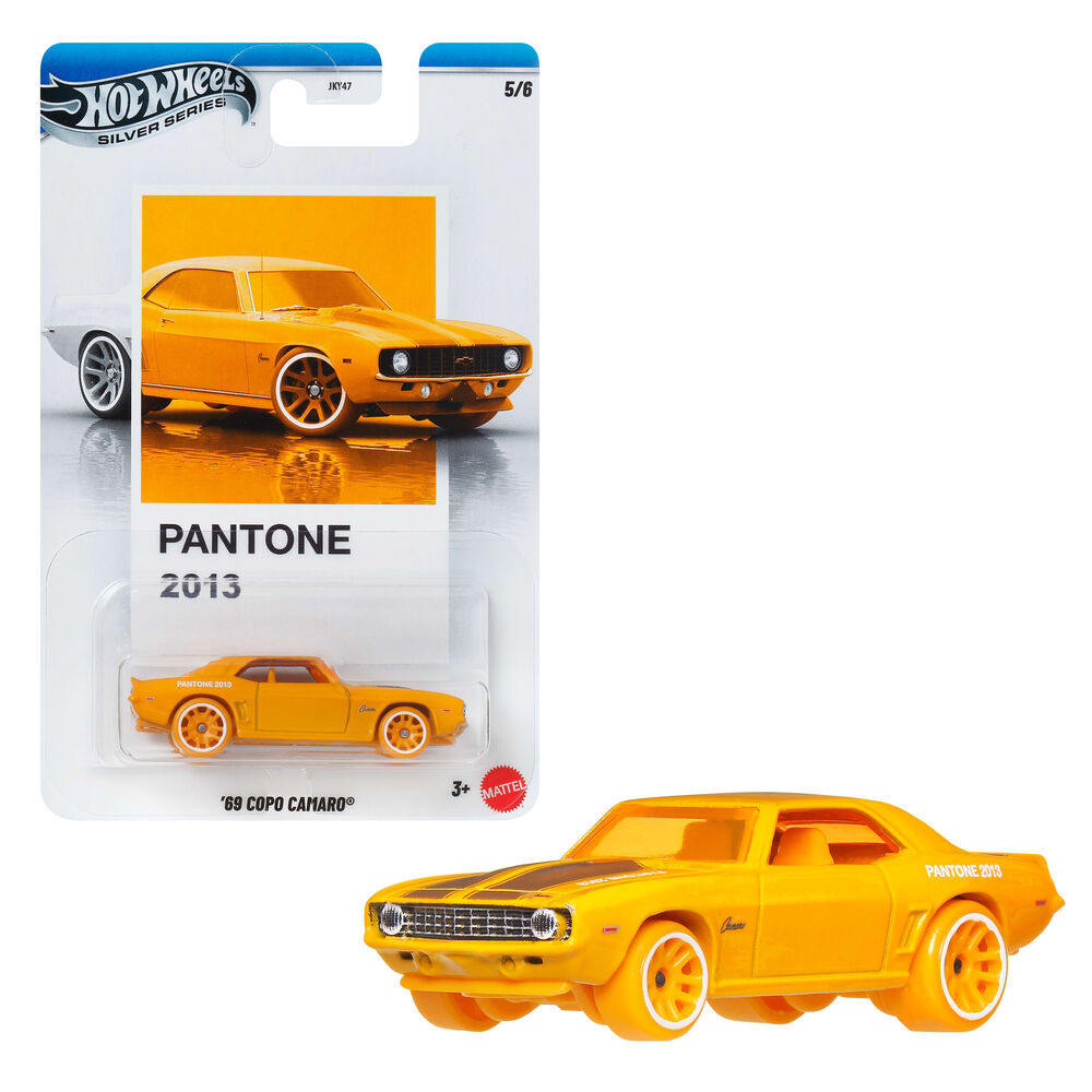 Hot Wheels Silver Series Pantone assorted car