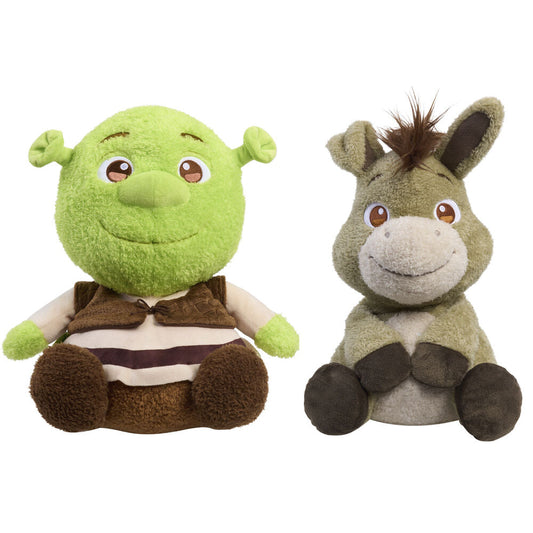Shrek - Shrek and Donkey assorted Comfeez plush toy 30cm Nerdscape