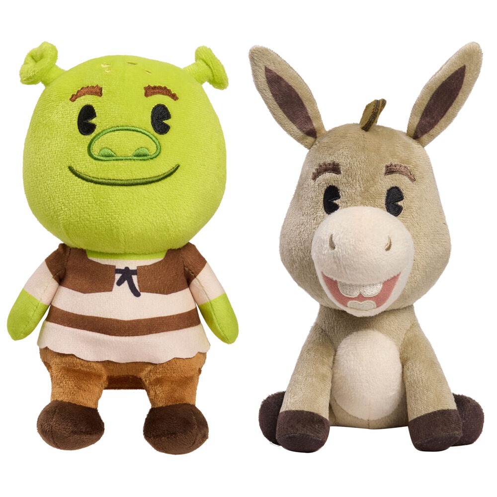 Shrek - Shrek, Donkey and Princess Fiona assorted plush toy 17cm