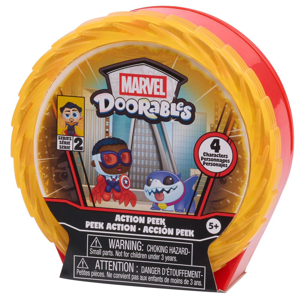 Doorables Marvel Action Mini Peek Series 2 assorted Capsule surprise 4 figures Nerdscape