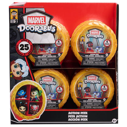 Doorables Marvel Action Mini Peek Series 2 assorted Capsule surprise 4 figures Nerdscape