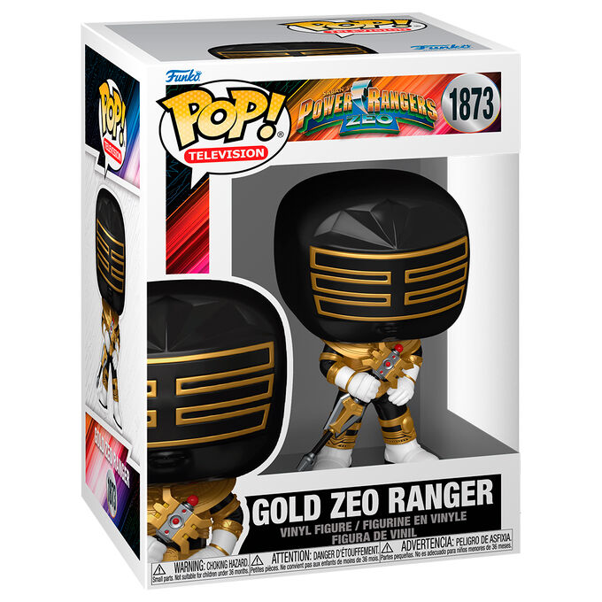 POP figure Power Rangers Gold Zeo Ranger Nerdscape