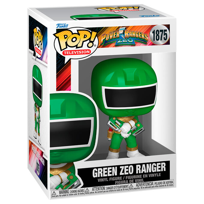 POP figure Power Rangers Green Zeo Ranger Nerdscape