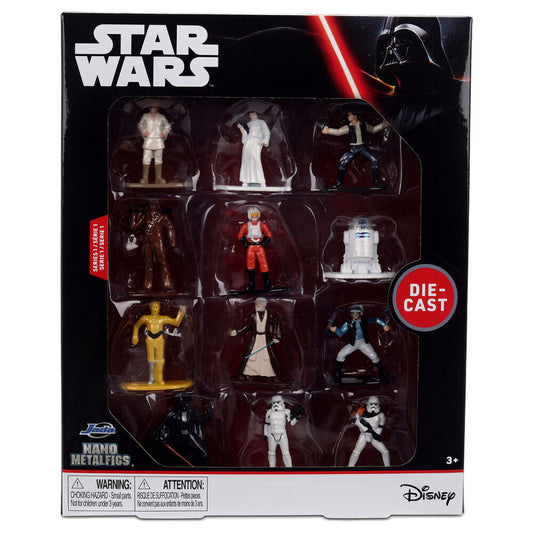 Star Wars Pack 12 Figure da Collezione Metal 4 cm - Nerdscape