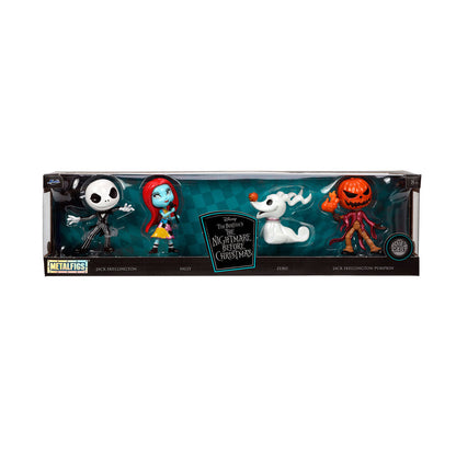 Disney Nightmare Before Christmas metalfigs pack 4 figures 7cm