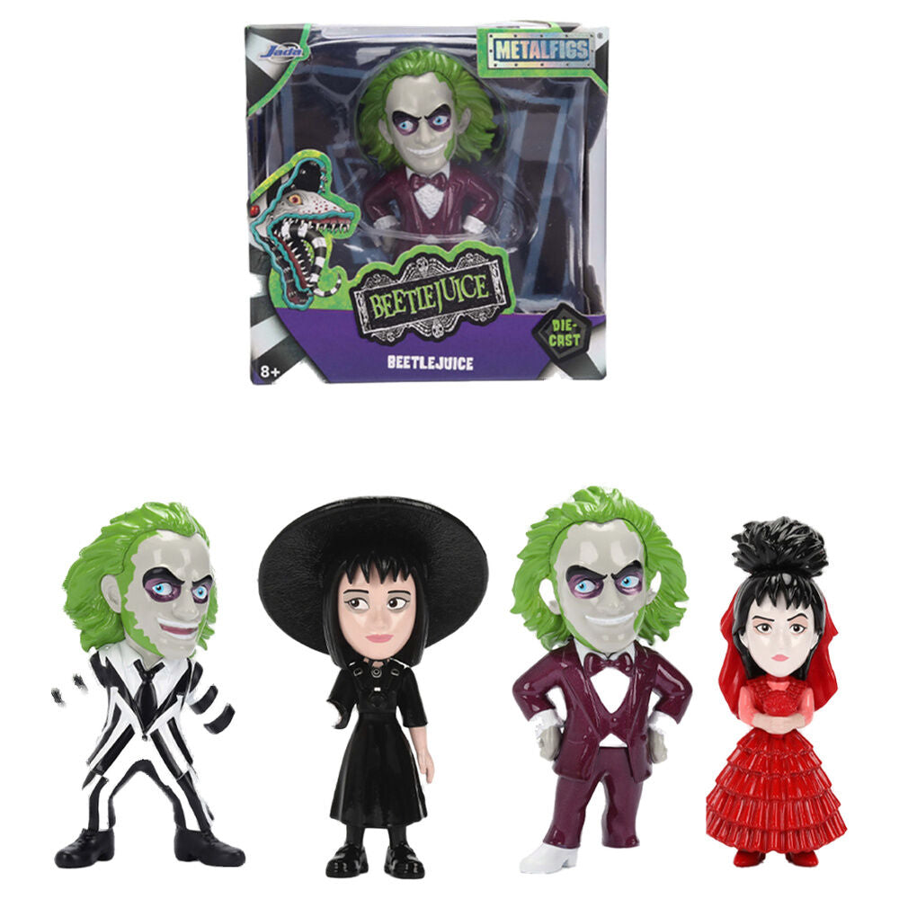 Beetlejuice metalfigs assorted figure 7cm Nerdscape