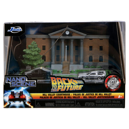 Back To The Future Hill Valley Court Square diorama replica Nerdscape
