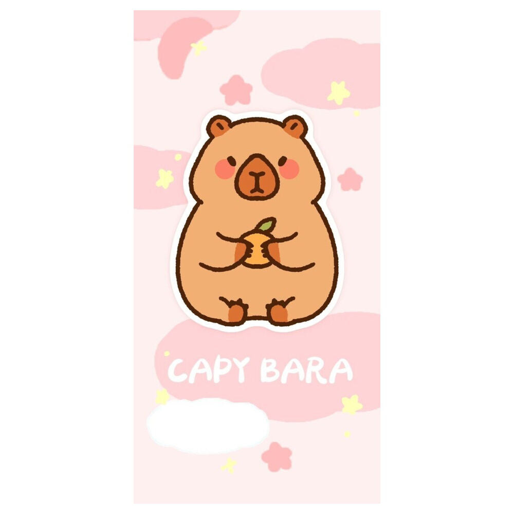 Capybara microfibre beach towel Nerdscape
