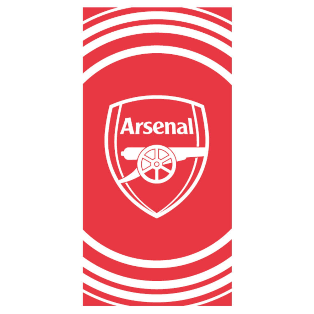 Arsenal microfibre beach towel Nerdscape