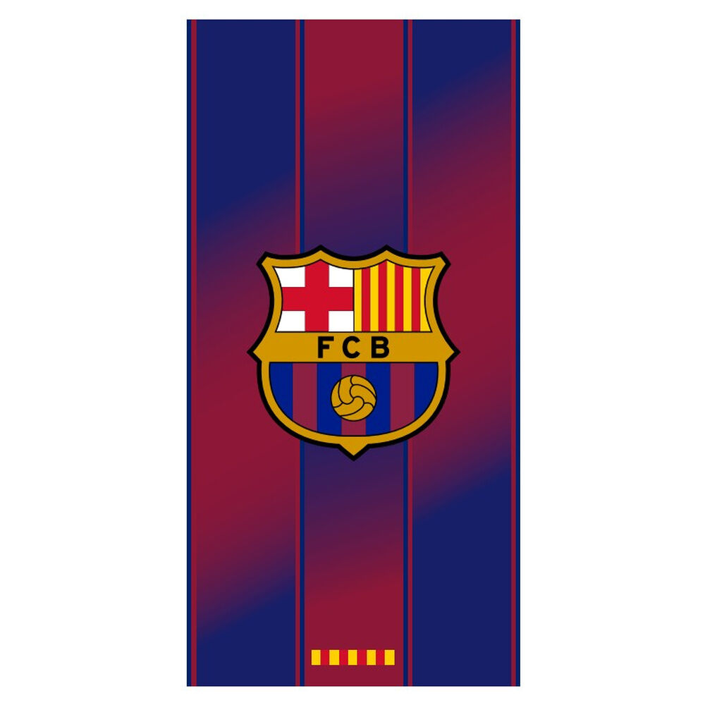 F.C Barcelona microfibre beach towel Nerdscape