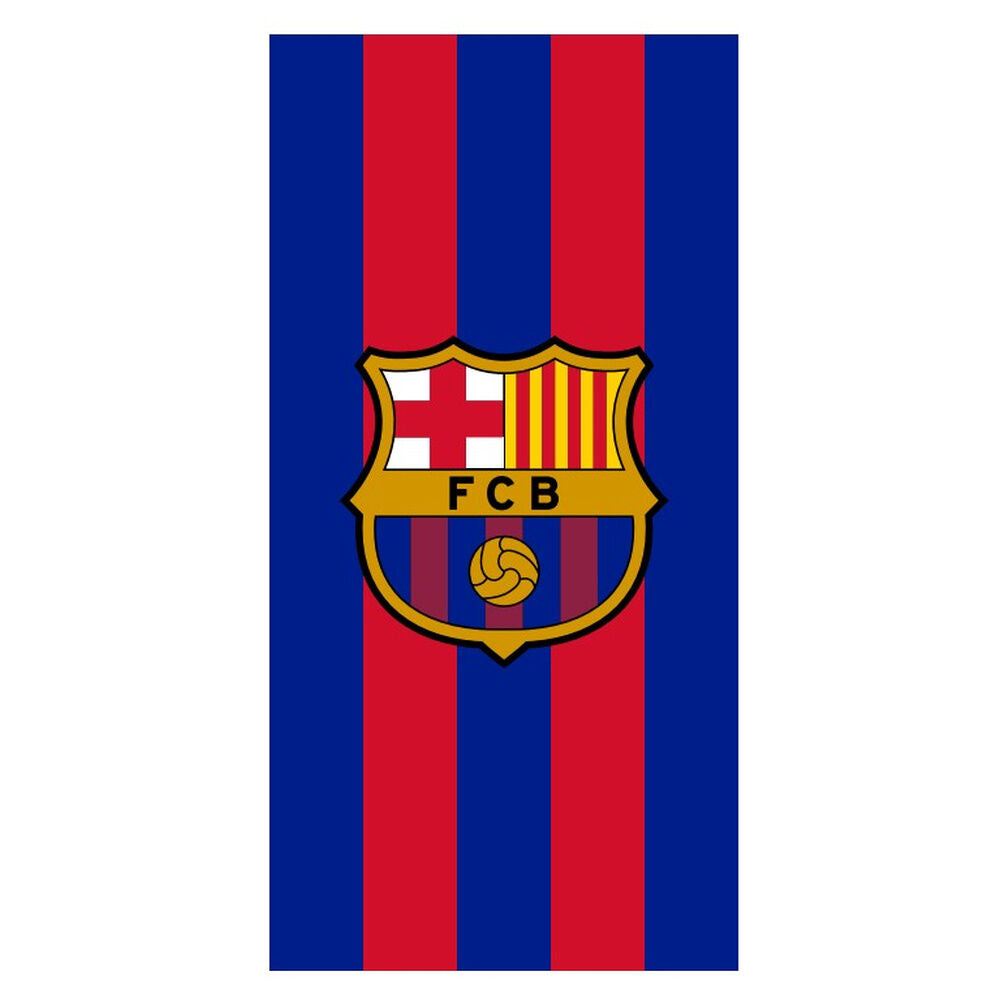 F.C Barcelona cotton beach towel Nerdscape