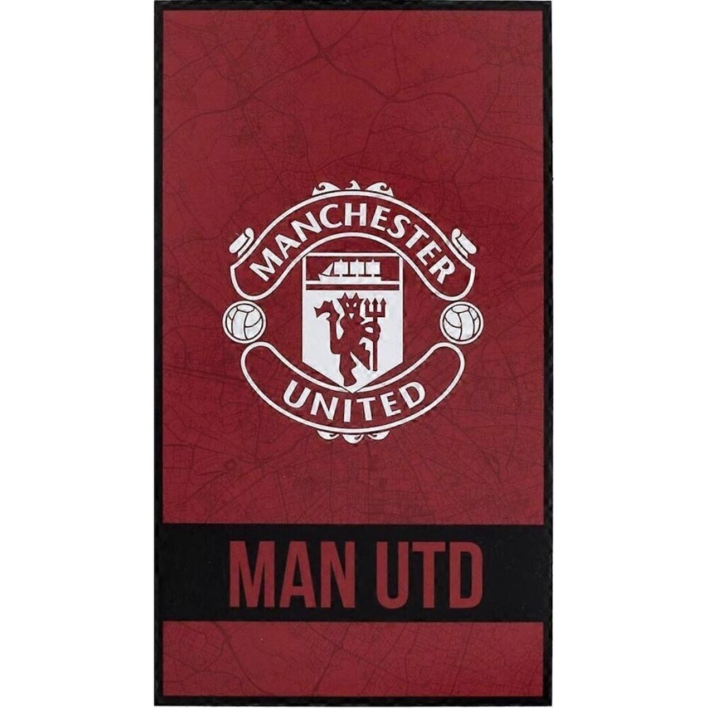 Manchester United microfibre beach towel Nerdscape