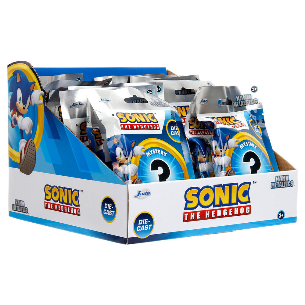 Sonic the Hedgehog Bustina Sorpresa Metalfigs 4cm - Nerdscape Nerdscape