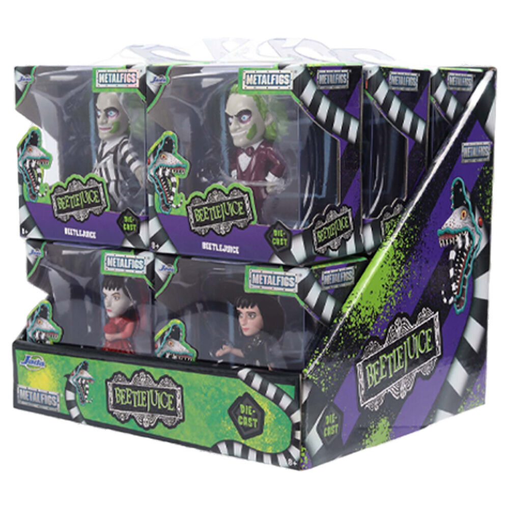 Beetlejuice metalfigs assorted figure 7cm Nerdscape
