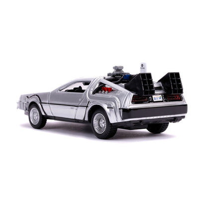 Back To The Future II Time Machine DLorean car replica Nerdscape