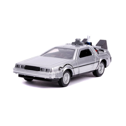 Back To The Future II Time Machine DLorean car replica Nerdscape