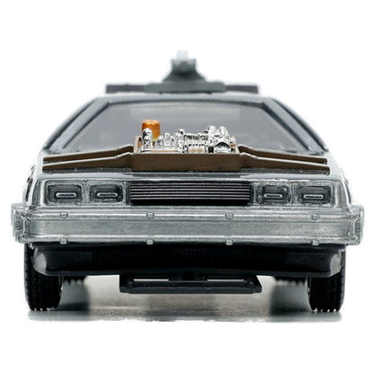 Back To The Future III Time Machine DLorean car replica Nerdscape