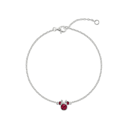 Disney Minnie July sterling silver bracelet Nerdscape