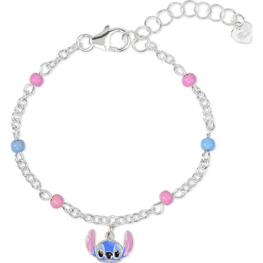 Disney Stitch charm sterling silver bracelet Nerdscape