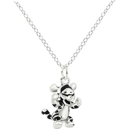 Disney Winnie the Pooh Tiger 3D sterling silver necklace Nerdscape